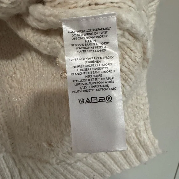 Anthropologie Fringed V-Neck Sweater - Picture 5 of 8